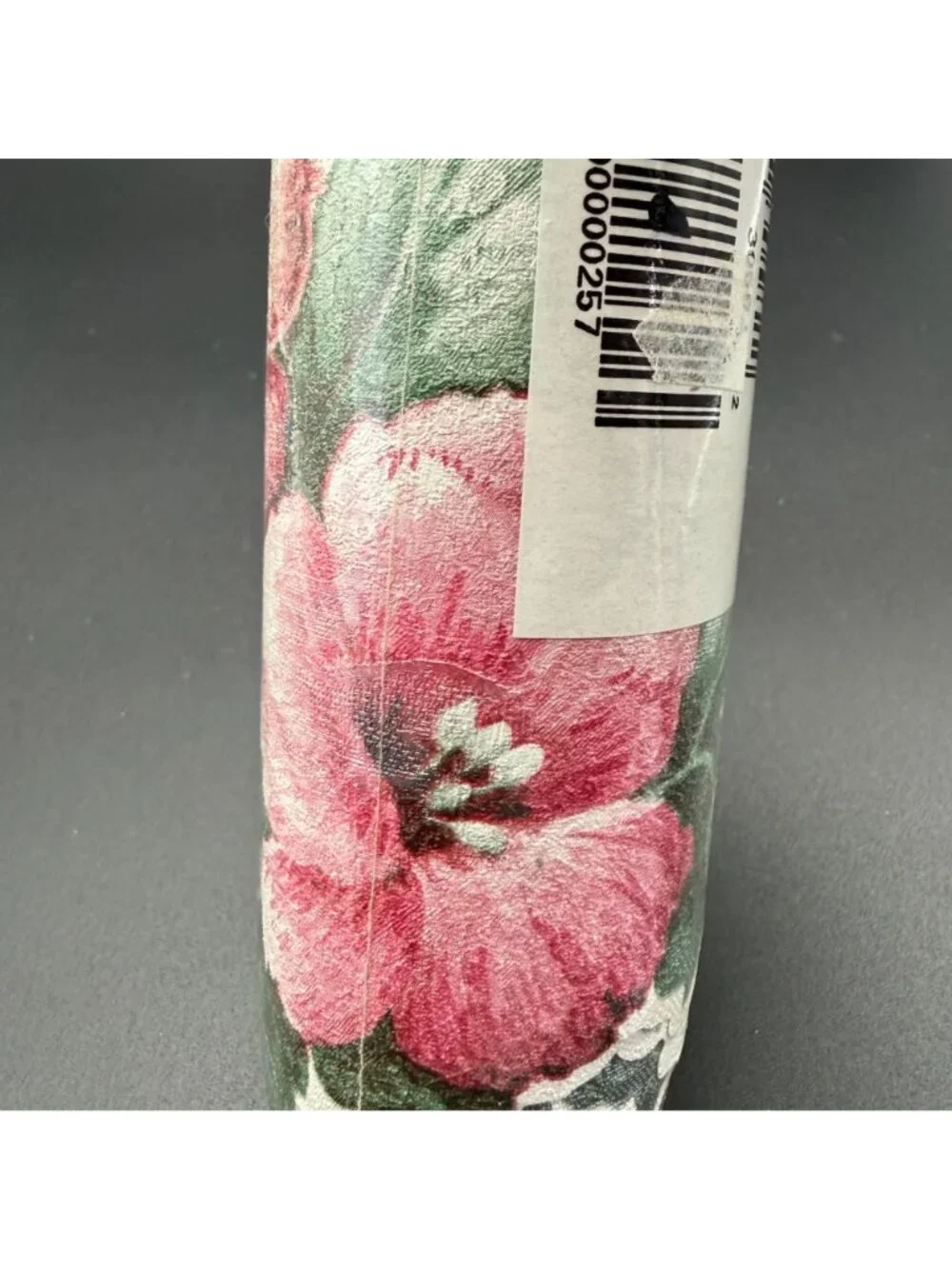 Vintage Village Floral Wallpaper Border Washable Vinyl Cottagecore Dusty Rose